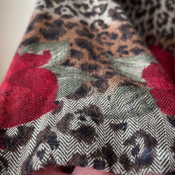 Vintage patchwork long sleeve button tunic duster cardigan - Picture 3 of 6